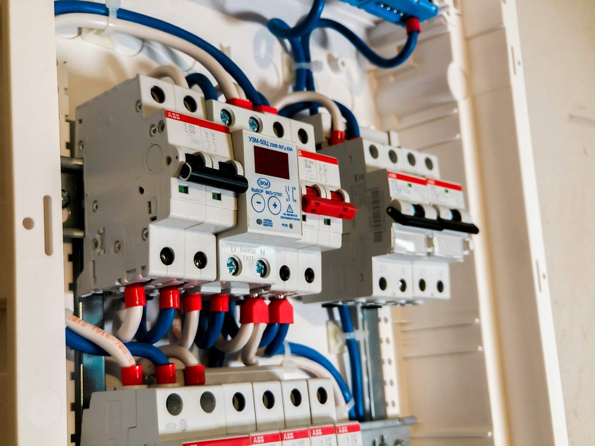 Cuadro eléctrico con protecciones
